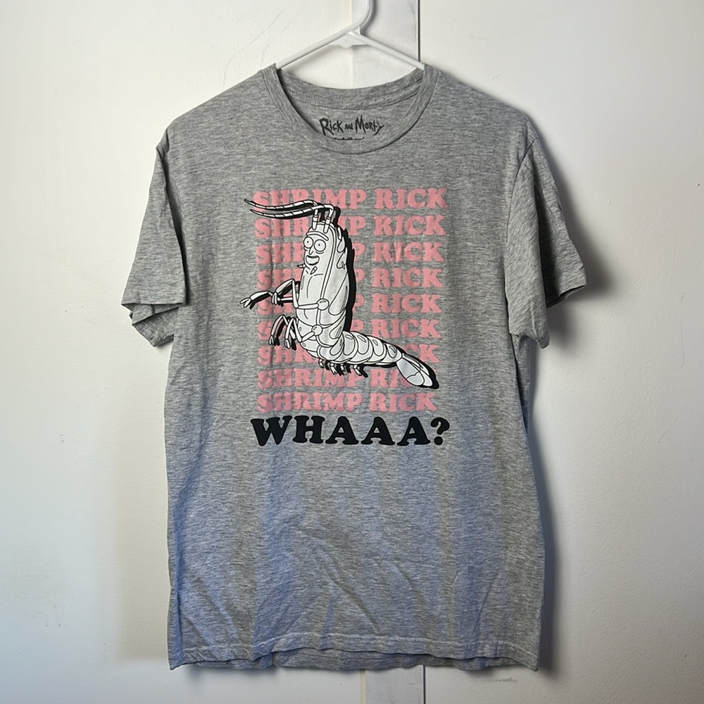 Shrimp Rick and Morty T-Shirt Adult Swim